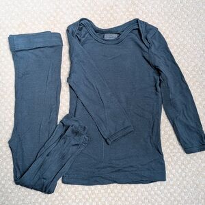 Solly Baby Sleeper Set 6-12 Months Dark Navy Teal